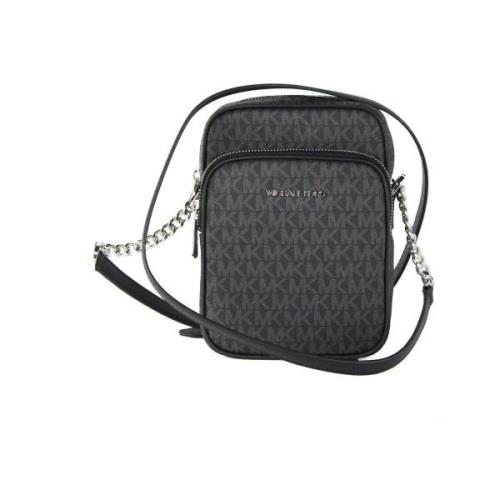 Handtas MICHAEL Michael Kors Jet Set Chain Crossbody Tas in Zwart