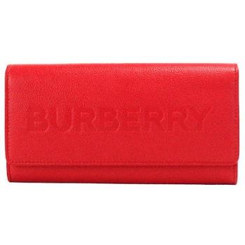 Portemonnee Burberry kleine leren portemonnee in rood