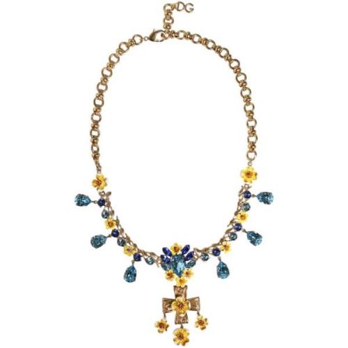 Ketting D&amp;G Floral Cross Ketting