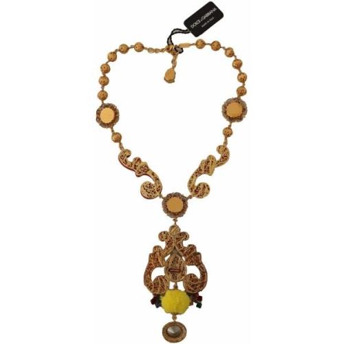 Ketting D&amp;G Veelkleurig Emaille Hars Statement Ketting