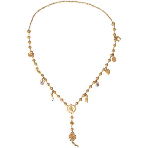 Ketting D&amp;G Goudkleurige Charms Ketting