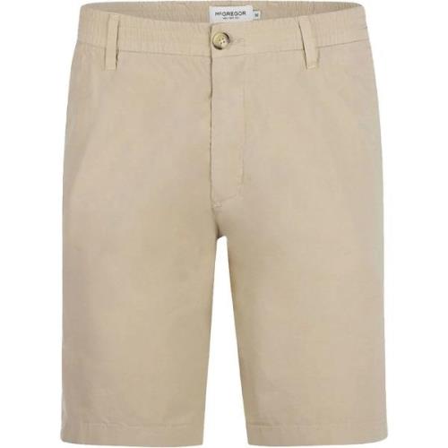 Broek Mcgregor Poplin Short Beige