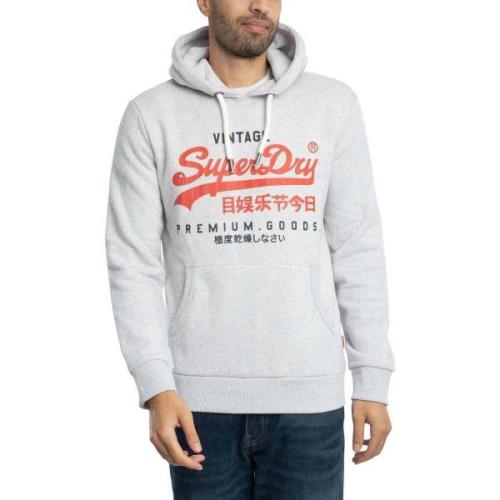 Sweater Superdry Duo Vintage Logo Pullover Hoodie