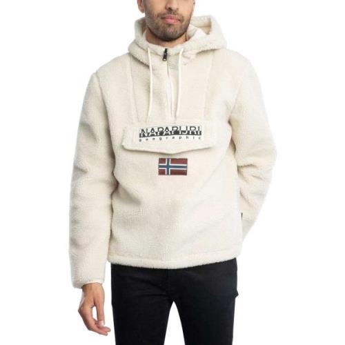 Fleece Jack Napapijri Burgee Krullend Pullover Fleece