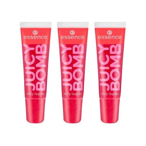 Lipgloss Essence Set van 3 Juicy Bomb Shiny Lip Glosses - 104 Poppin' ...