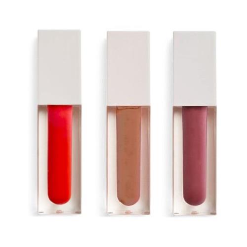 Lipgloss Makeup Revolution Set van 3 Pro Supreme Lipglosses - Ignition...