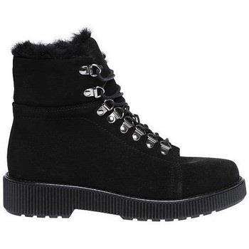 Low Boots Hip Shoestyle Dames Hip schoenen . 2 BLACK 2652 .