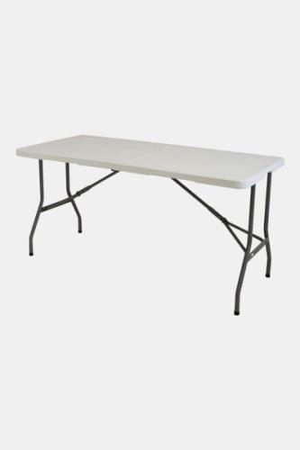 Eurotrail Pavilion Campingtafel 244 x 76 x 75 cm Wit/Middengrijs