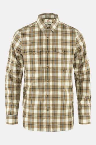 Fjällräven Singi Flannel L/S Shirt Bruin/Middengroen