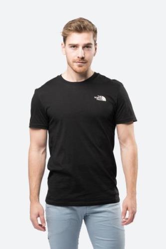 The North Face M S/S Simple Dome Tee Zwart