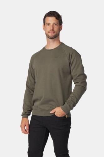 Buitenmens Sweater Recycled Trui Donkerkaki