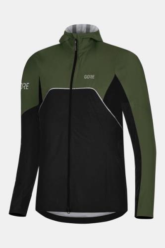 Gore Wear R7 Wmn Partial Gtx I Hd Jacket Zwart/Donkergroen