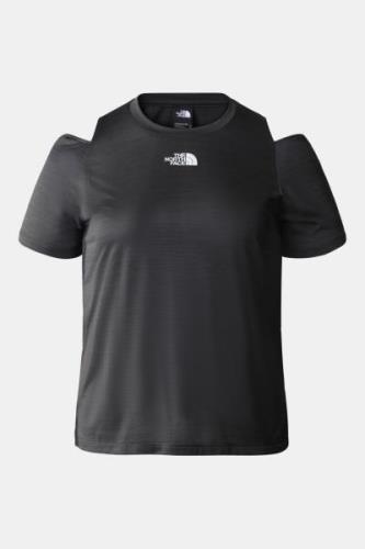 The North Face W Ao Tee Plus Donkergrijs/Zwart