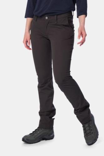 Fjällräven Abisko Stretch Regular Broek Dames Donkergrijs