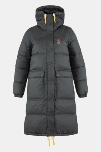 Fjällräven Expedition Long Down Parka Dames Donkergrijs