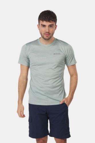 Columbia Alphine Chill Zero Crew T-shirt Lichtblauw