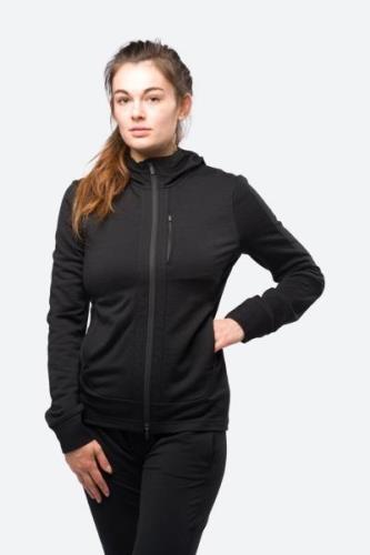 icebreaker Quantum Iii Ls Zip Hood Zwart