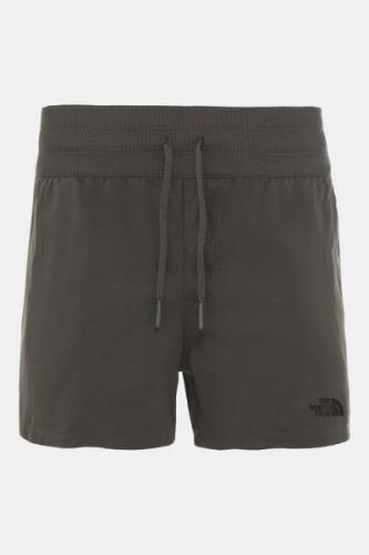 The North Face W Aphrodite Motion Short Donkergroen