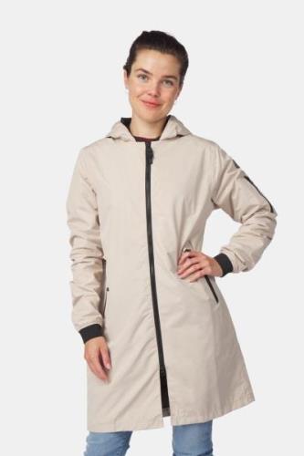 AGU Urban Outdoor Long BomberJacket Dames Lichtgrijs