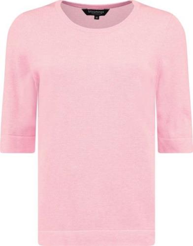 Bloomings Bloomins crew neck pullover s/s Roze dames