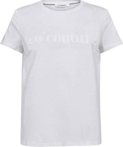 Co'couture logo tee Wit dames