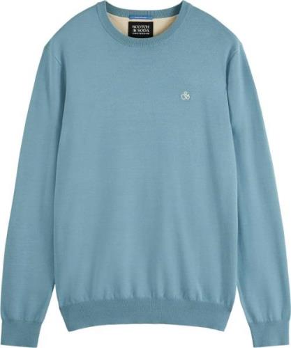 Scotch & Soda Trui Essential Blauw heren