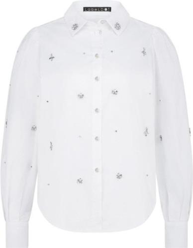 Label Dot Blouse LS Amilia Wit dames