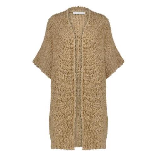 Nukus Vest Bess Camel dames