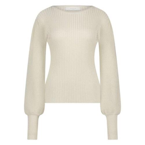 Nukus Pullover Mullberry Wit dames