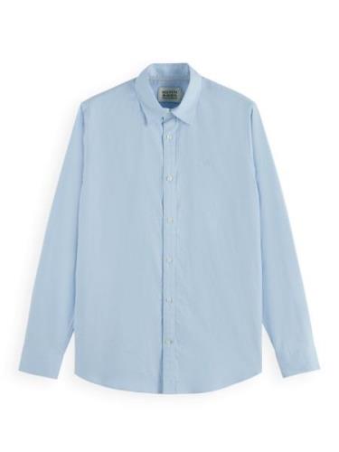 Scotch & Soda Overhemd Oxford Blauw heren