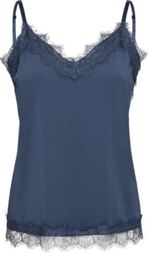 Freequent Top Bico Blauw dames