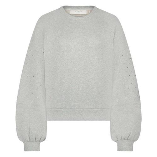 Nukus Sweater Amadora Studs grijs dames