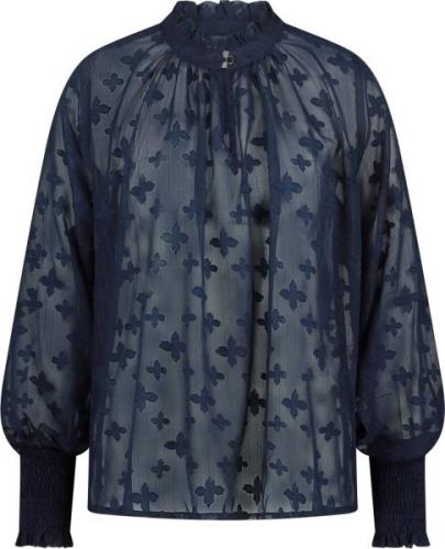 Nukus Blouse Marbella Blauw dames