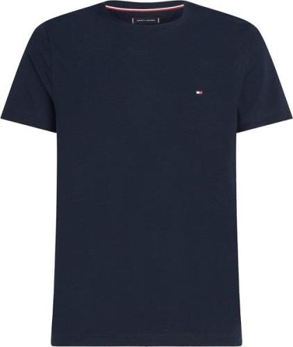 Tommy Hilfiger core stretch slim c-neck tee Blauw heren