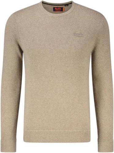 Superdry Trui Crew Jumper Bruin heren