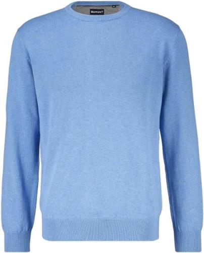 Bomont VW R-neck pullover Blauw heren