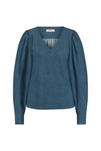 Studio Anneloes Top Les Denim Blauw dames