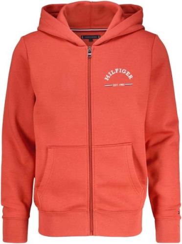 Tommy Hilfiger Hoodie Terra Rood heren