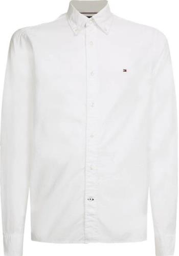 Tommy Hilfiger Overhemd Flex Poplin Wit heren