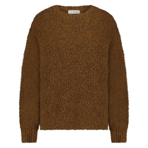 In Shape Pullover Maribel Bouclé Bruin dames