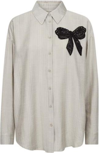 Freequent Blouse Bowy Beige dames