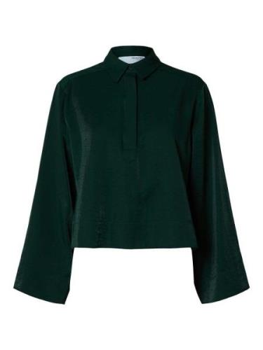 Selected Femme Blouse Jean Groen dames