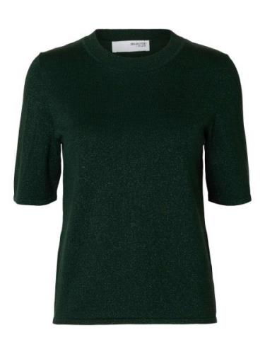 Selected Femme T-shirt Lura Groen dames