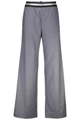 Co'couture Pantalon Coco cc Tailor Plaid Logo Grijs dames