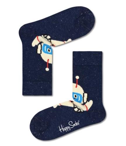 Happy Socks Sokken Kids Astronaut Sock Blauw