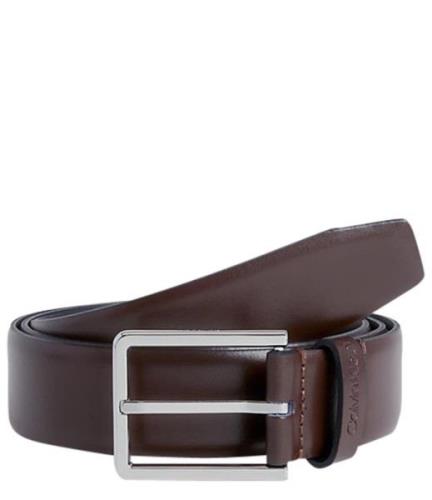 Calvin Klein Riemen 3.5cm Bombed Belt Bruin