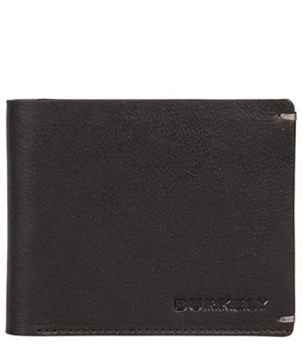 Burkely Bi-fold portemonnees Antique Avery Billfolf Low Flap Zwart