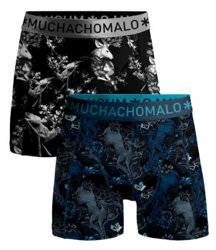 Muchachomalo Boxershorts 2-Pack Shorts Man Deer Groen