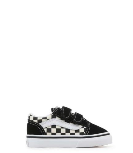 Vans Sneakers TD Old Skool V Primary Check Zwart