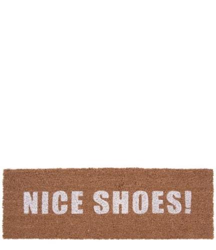 Present Time Decoratieve objecten Door Mat Nice Shoes Wit